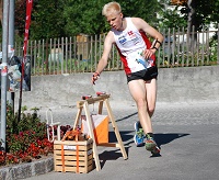 Mikkel L ved JWOC sprint 
